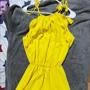 Yellow dress